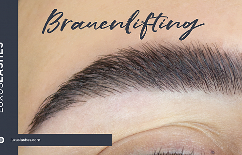 Luxuslashes Brauenlifting 